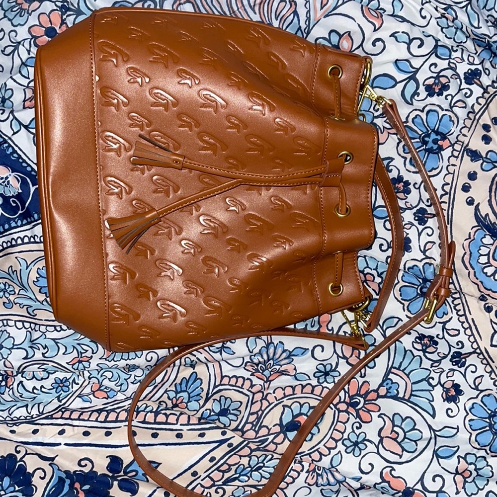 Brown Color Large Glamaholic Bucket Bag!!